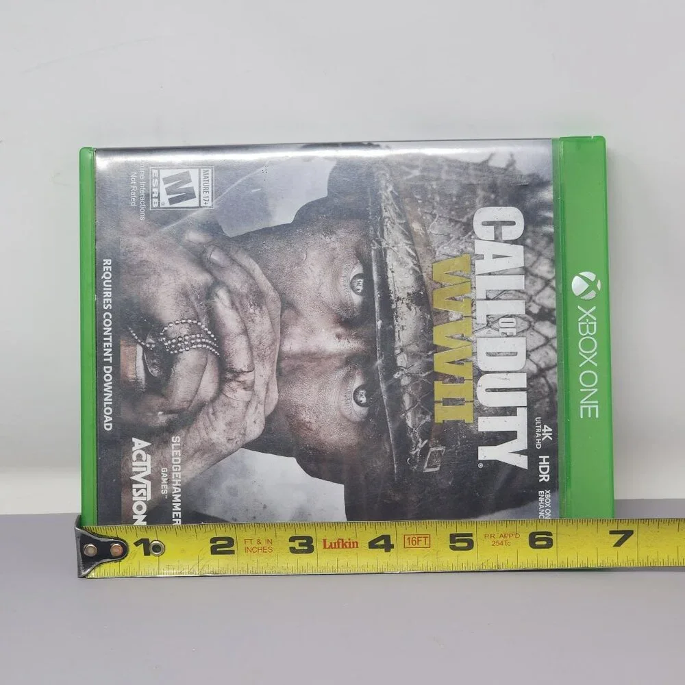 Call Of‎ Duty WWII Xbox One Game 4K Ultra HD HDR Sledgehammer Games Activision